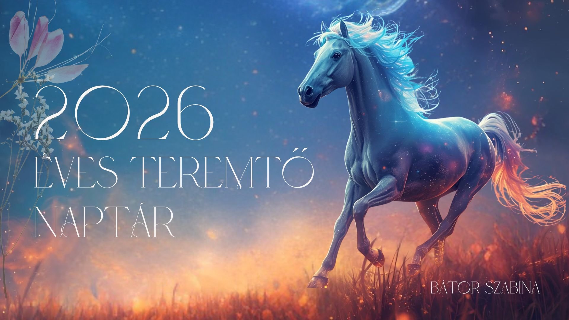 2026 Éves Teremtő Naptár